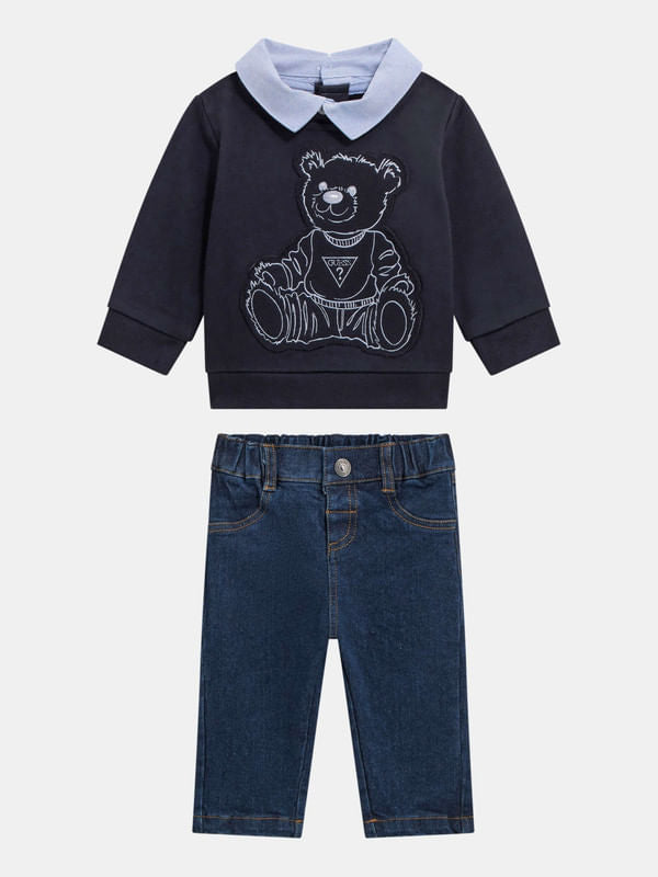 Conjunto Guess Kids Para Bebé