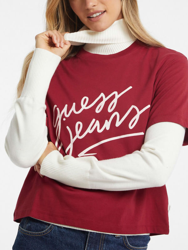 Playera Guess Boxy - Guess Jeans