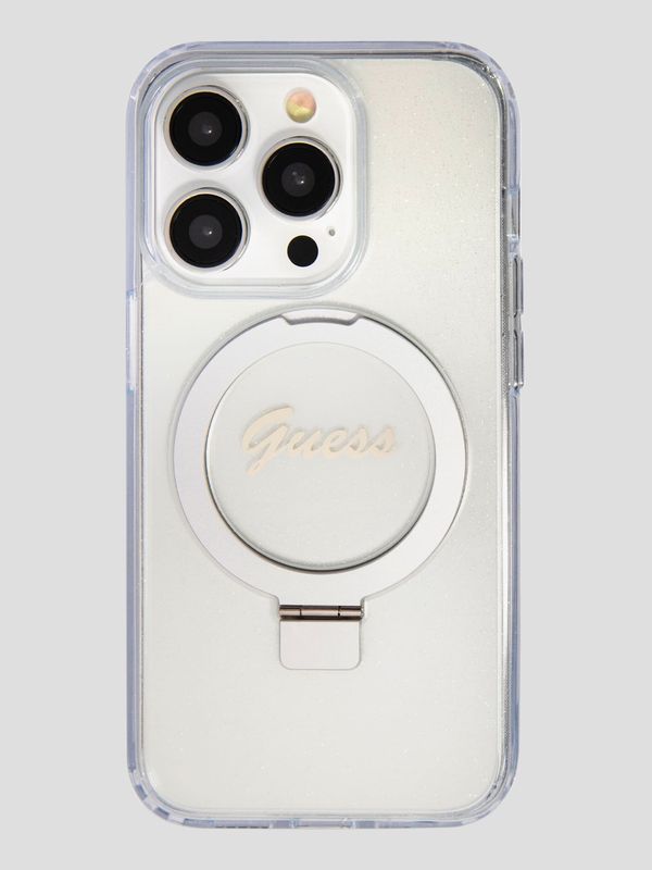 Funda Para Celular iPhone 14 Pro Max Guess Magsafe Ring Stand