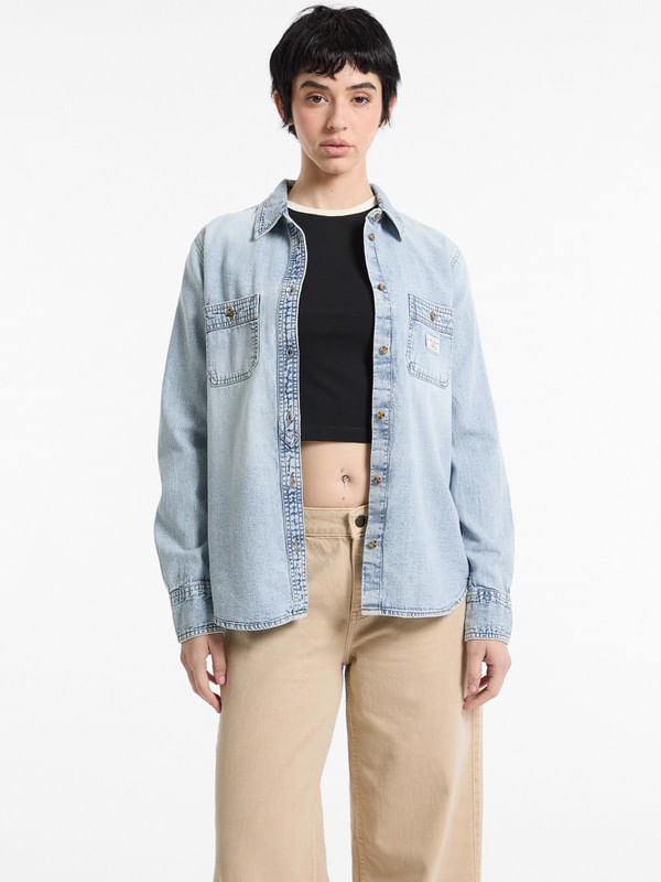Camisa Guess Denim - Guess Jeans